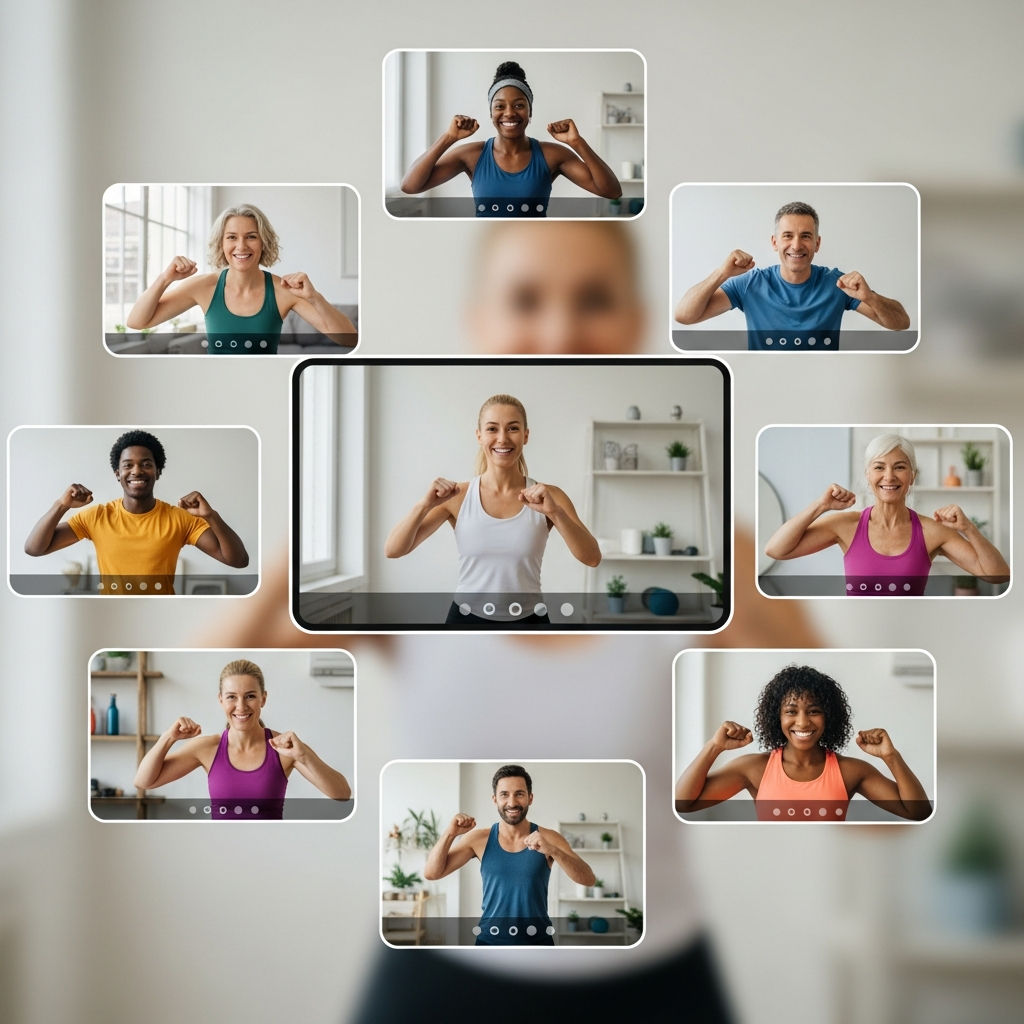 Сообщество онлайн-фитнеса Moveora